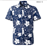 Salessummer Holiday Tropical Shirts Mens Hawaiian Shirts Casual Floral Print Short Sleeve Button down Shirt