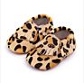 Leopard Printed Soft Mocassion Infant Sneakers Shoes