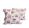 Pastoral Cotton Pillowcase Quilted Sofa Pillow without Filling Office Living Room Bedside Cotton Pillow Cover