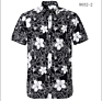 Salessummer Holiday Tropical Shirts Mens Hawaiian Shirts Casual Floral Print Short Sleeve Button down Shirt