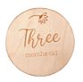 Nursery Milestone Card Set Pregnancy Milestone Laser Cut Wooden Baby Nursery Decor