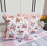 Pastoral Cotton Pillowcase Quilted Sofa Pillow without Filling Office Living Room Bedside Cotton Pillow Cover