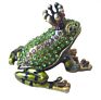Animal Trinket Jewelry Box, Frog Diamond Decoration Trinket Jewelry Box, Metal Jewelry Box