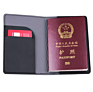 Blank White Black Passport Card Holders Passport Covers