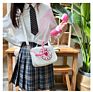 Cute Telephone Pu Leather Mini Purses Crossbody Bag Lady Shoulder Messenger Bag