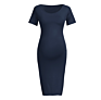 Maternity Dresses Pregnancy Clothes Casual O-Neck Mom Mini Dress Pregnant for Women Vestidos