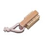 Professional Small Double Sided Wooden Handle Fingernails Dust Cleaner Nail Brushes for Cleaning