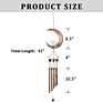 Solar Led Hanging Metal Moon Wind Chimes with Crackle Glass Bass for Outdoor Garden Decor