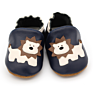Leather Material Graffiti Product Supply Baby Boy Toddler Shoes