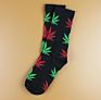 124 Men Hip Hop Plant Cotton Street Cannabis Sock Maple Pot Unisex Leaf Crew Weed Socks Men