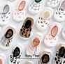 Soft Rubber Soles Shoes Socks Non Slip Floor Leopard Print Baby Socks