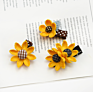 Sunflower Hairpin Baby Elastic Hair Band Girl Tie Hair Rubber Band Hair Accessories