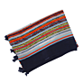 Vertical Stripe Twill Shawl Scarf for Woman