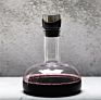 Wine Decanter Household Glass Creative Large Size Can Store Wine Transparent Glass Decanter