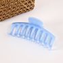 Mio Large Korean Hairgrips Frosted Banana Hair Clips Plastic Claw Clips Nonslip Hair Clamp Hair Claw Clips Women Matte