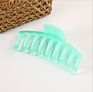 Mio Large Korean Hairgrips Frosted Banana Hair Clips Plastic Claw Clips Nonslip Hair Clamp Hair Claw Clips Women Matte