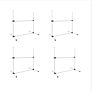 Dog Outdoor Training Equipment High Jump,Hoop and Pole Three Piece Dog Tunnel Pet Training Kit Hoop Agility Equipment