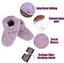 Indoor Usb Electric Foot Warmers Shoes Heated Slippers Warm Plush Electrically Heated Shoes Boots Foot Warmers