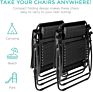 Bestchoice Adjustable Folding Camping Chair with Tray