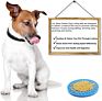 Bhd Silicone Dog Food Mat Dog Slow Feeder, Pet Dog Lick Pad, Bath Washing Distraction Dog Lick Mat