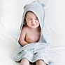 Design Organic Cotton Bamboo Towel Highly Absorbent Baby Hooded Bath Towel