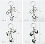 National Treasure Cute Panda High End Metal Promotional Made Metal Panda Keychains