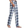 Soft Cotton Pyjama Lounge Pants Casual Men Plaid Pajama Pants