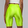 Zm10212B Lady Clothes Arrivals High-Waisted Fluorescent Ladies Casual Shorts Slim Women Shorts