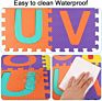 36Pcs Abc & Number Type Play Mat Eva Foam Puzzle Flooring Mat Soft Alphabet Playmat Puzzle