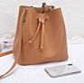 Style Western Bag Women's Wild Net Celebrity Niche Design One-Shoulder Messenger Bucket Bag -