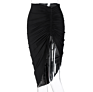 Cn1064A All-Match Bag Hip Skirt Pleated Skirt for Women Offfice Lady Chiffon Skirts