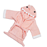 100% Cotton Terry Shark Hooded Bathrobe Children for Babies