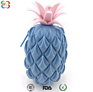 Youngs Ys-Lqb067 Customized Silicone Coin Purse Keychain Pineapple Wallet Silicone Coin Purse