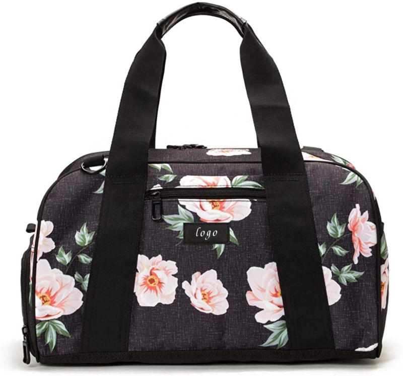 Colorful girls bags weekender woman custom duffle bag with logo