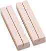Wooden Base Business Wooden Base Card Holder Postcard Picture Display Stand Photo