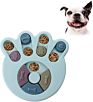 Dog Puzzle Feeder for Beginners Easy,Pet Intelligence Fun Hide & Seek Food Toy,Puppy Treats Dispenser Interactive Toys Slow Feed