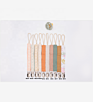Flax Cotton Baby Pacifier Clip Chain Dummy Holder for Infant Boys Girls