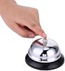 Manufacture Prices 65Mm round Shape Polished Aluminium Hotel Desk Bell