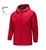 Light Softshell Jacket with Detachable Hood Light Weight Windbreaker Mens Jackets