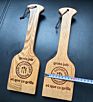 Wood Grill Scraper Tool with Bottle Opener Safe & Eco-Friendly Bbq Grill Brush Alternative Grill Grate Cleaner