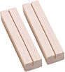 Wooden Base Business Wooden Base Card Holder Postcard Picture Display Stand Photo