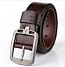 Adjustable Mens Leather Belts 100% Genuine Leather for Male