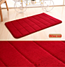 Home Bath Mat Non-Slip Bathroom Carpet Soft Coral Fleece Memory Foam Rug Mat Kitchen Toilet Floor Decor