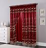 Living Room Ready Made American Style Luxury Hotel Jacquard Valance Curtain Design Home Curtain for Windows