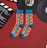 Skateboard Chaussette Homme Fruit Pineapple Cherry Mens Socks European Hip Hop Street Crew Meias Funny Socks