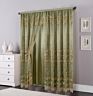 Living Room Ready Made American Style Luxury Hotel Jacquard Valance Curtain Design Home Curtain for Windows