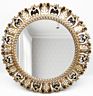 16 Inch Gold Finish Retro Antique Home Decor Wall Accessory Wall Mirror For