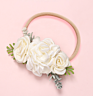 Handmade Bohemian Wreath Soft Baby Hairband Headband
