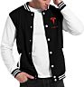 Men Unisex Button down College Letterman Bomber Jackets Baseball Varsity Jacket