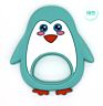 Non-Toxic Chewable Silicone Baby Teether Toy Penguin Teether